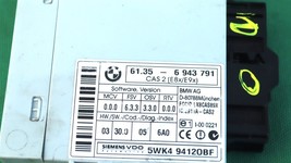 06-07 BMW 650i ECM ECU DME Engine Control Module 7549700 & CAS2 W/ Fob image 3