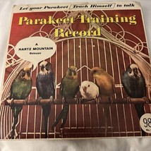 Vtg Parakeet training record 45 rpm-Hartz Mountain-UB52-470-original sle... - $7.91