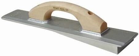 Kraft Tool CF066H-8 16&quot;x3-1/4&quot; Cast Magnesium Beveler Driveway Float w/W... - $75.15
