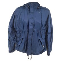 Helly Hansen Helly Tech Rain Wind Jacket Size M Navy Blue Waterproof Pac... - £43.11 GBP