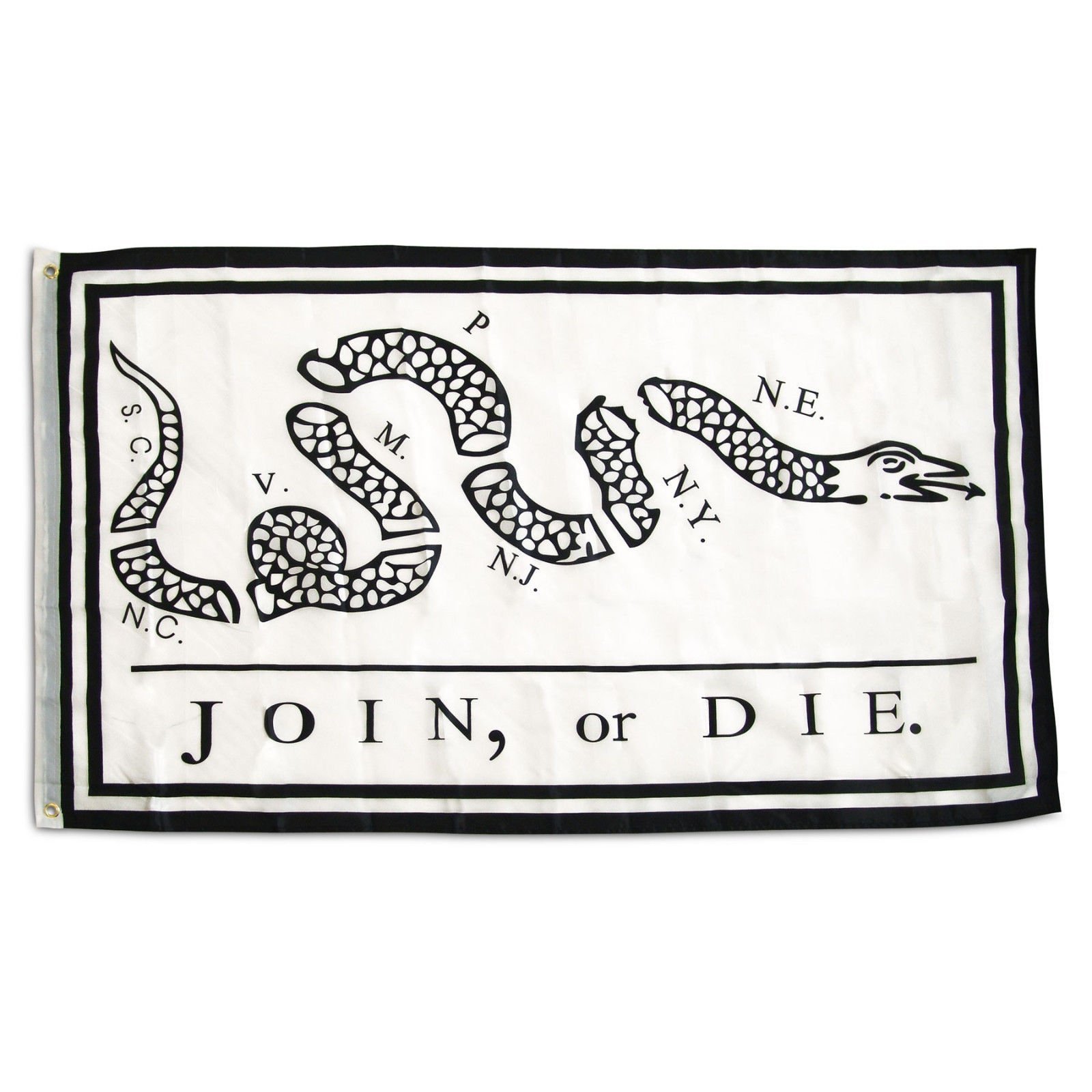 Primary image for K's Novelties 3x5 3x5 Wholesale Set (2 Pack) Join Or Die Benjamin Franklin Gad