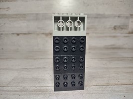Lot Lego 6061 Old Light Gray Modified Brick (1x) + 2434 Black (3x) - £7.83 GBP