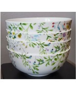 Mikasa Tivoli Garden Bone China Coupe Soup / Cereal Bowls - Set of 4 - $33.24