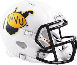 *Sale* West Virginia Mountaineers Throwback Speed Mini Ncaa Football Helmet! - £24.88 GBP