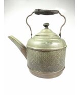 Antique Copper Teapot (Platinated Finish, Wood Handle) - $24.70