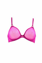 L&#39;agent By Agent Provocateur Womens Bra Elegant Solid Purple Size Uk 32B - £38.20 GBP