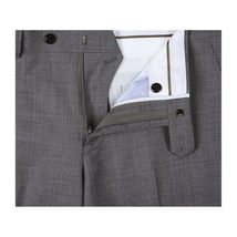 Men Renoir Suit Separate Super 140 Wool Two Button Classic Fit 508-3 Mid Gray image 6