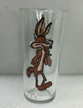 Vintage 1973 Pepsi Looney Tunes Glass Wile E. Coyote Very Rare Nice Condition - £19.83 GBP