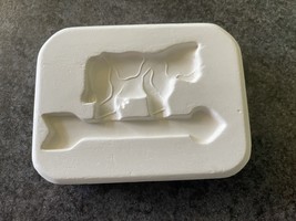Cow Weather Vane Open Pour Ceramic Mold #M 96 - $2.50