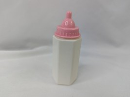 Pretend Doll Bottle White Pink 3.75 Inch - $8.95