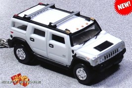 Rare Htf Key Chain Ring White Hummer H2 4X4 All Metal New Custom Limited Edition - £39.10 GBP