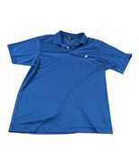 Steve &amp; Barry’s Bubba Golf Polo Shirt S/S Embroidered Emblem Men’s M Blue - £11.59 GBP