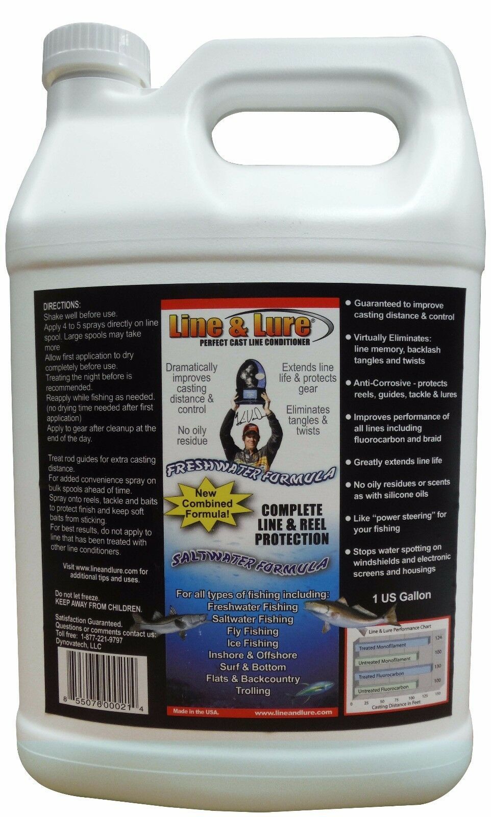 Kevin VanDam&#39;s Line &amp; Lure - Fishing Line Conditioner - 1 Gallon Refill - $79.99