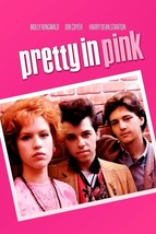 1986 Pretty In Pink Movie Poster Print Andie Duckie Blane Molly Ringwald Cryer - £5.57 GBP