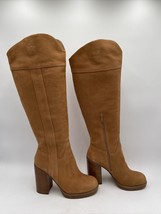 Jlo Jennifer Lopez Parid Over-The-Knee Boot Brown Size 10M/41.5 - £43.05 GBP