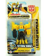 TRANSFORMERS CYBERVERSE STING SHOT BUMBLEBEE ACTION FIGURE 2017 HASBRO - $14.99