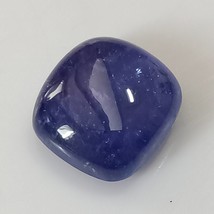 13 Carat + , Tanzanite Cushion Cabochon , Tanzanite Gemstone , Tanzanite Cushion - £160.39 GBP