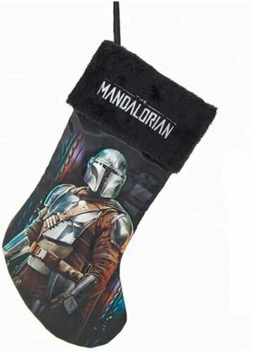 Primary image for Star Wars The Mandalorian Mando 19-Inch Christmas Stocking New Factory Sealed!