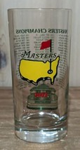 2002 Masters Golf Tournament Champions Commemorative Highball Glass Augusta 13oz - £18.38 GBP