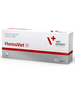 Vet Expert Hemovet Iron Supplement for Dogs 60 Capsules - $455.23 MXN