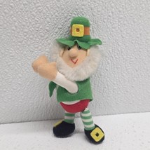 Vintage Pencil Hugger Finnegan Kiddiefun Leprechaun St. Patrick’s Day Mi... - $9.71