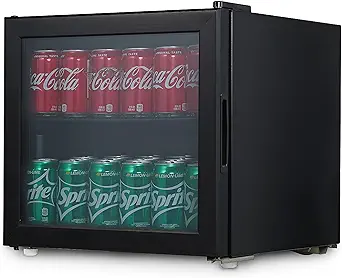 Commercial Cool Beverage Cooler, 1.7 Cu. Ft. Capacity, Drink Fridge with... - $313.99