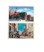 Knoxville Tennessee Gay Street View Courthouse Linen Postcard Lot Vintag... - £5.30 GBP