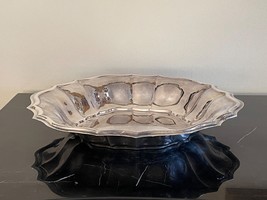 Vintage Italian 12 3/4&quot; Sterling Silver Bowl Marked with Star 240 PD  59... - £553.26 GBP