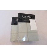 2 Ralph Lauren Julianne Windowpane Plaid euro shams - £57.09 GBP