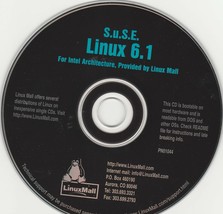 SuSe LINUX 6.1 for Intel Architecture, provided by Linux Mail - $9.90