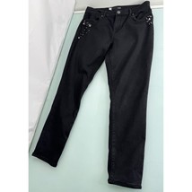 Kut From The Kloth Donna Jeans High Rise Ankle Skinny Black Jewels Size ... - $29.67