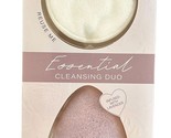 Livegreen 4 REUSABLE MAKEUP REMOVER PADS &amp; KONJAC SPONGE - Infused with ... - £10.27 GBP