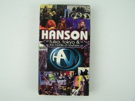 Hanson - Tulsa, Tokyo &amp; the Middle of Nowhere VHS Video Tape - £7.11 GBP