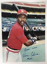 Vince Coleman Autographed 8x10 Magazine Photo - St. Louis Cardinals - £7.89 GBP