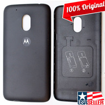 VERIZON OEM Motorola MOTO G4 Play XT1609 XT1607 Black Battery Door Back ... - $7.91