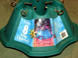 OASIS TREE STAND Christmas tree up to 8 ft green 1.3 gal capacity (outsd) - $27.00