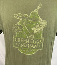 Vintage Dr. Suess T Shirt Green Eggs &amp; Ham Book 2001 Promo Men’s Large - £20.13 GBP