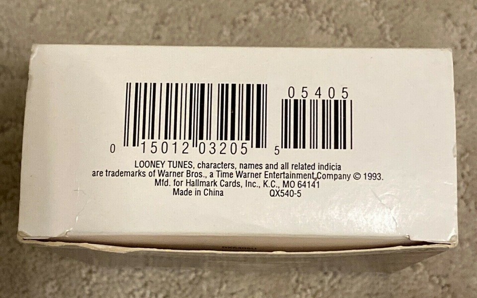 EMPTY BOX ONLY - Sylvester and tweedy hallmark keepsake ornament 1993 Item image 4