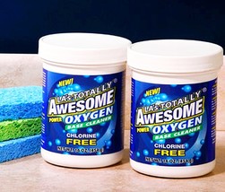2 LA&#39;s Totally Awesome power Oxygen Base OXY CLEANER laundry booster 2x1... - $584.55 MXN