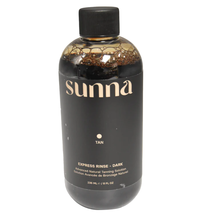 SUNNA Express Rinse Advanced Tanning Solution - Dark, 8 Oz. - £10.96 GBP