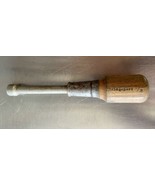 Vintage Bridgeport 1/2&quot; Wood Handle Nut Driver Made In The USA Tool - £8.64 GBP