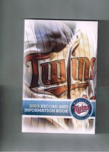 2013 Minnesota Twins Media Guide MLB Baseball Morneau Mauer Plouffe Dozier - £27.15 GBP