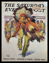 COVER ONLY The Saturday Evening Post April 4 1936 The American Heritage - £11.18 GBP