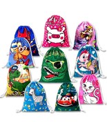 10 Pack Drawstring Backpack for kids boys and grils birthday Party Gifts... - £10.66 GBP