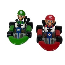 Super Mario Kart DecoSet Cake Decoration Toys Fully Functional Race Cars 3 Inch - £7.04 GBP