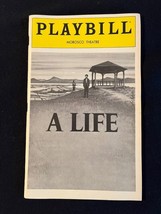 A LIFE -  Morosco Theatre Nov. 1980 - Pat Hingle - Roy Dotrice - VG cond... - $19.95