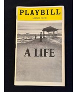 A LIFE -  Morosco Theatre Nov. 1980 - Pat Hingle - Roy Dotrice - VG cond... - $27.28 CAD