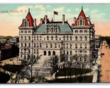État Capitol Bâtiment Albany New York Ny Unp non Utilisé DB Carte Postal... - $4.49