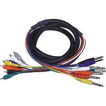 Rca-1/4&quot; 8-Channel Recording Snake 6.6 Ft. - £58.06 GBP
