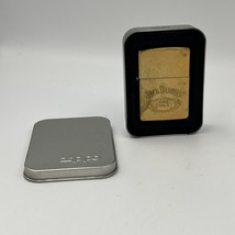 Vintage Zippo Jack Daniel’s Old No. 7 Brass Lighter Stamped J XII - $69.99